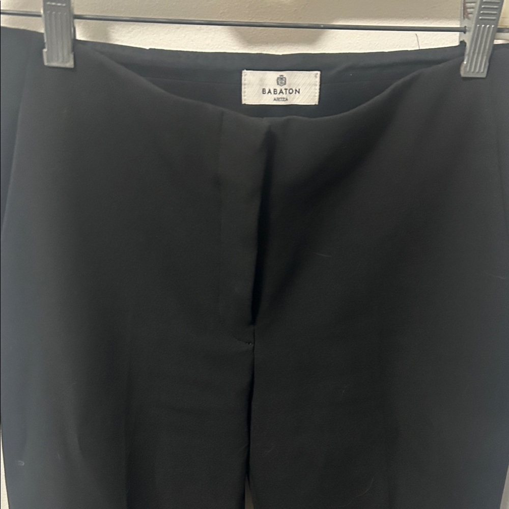Babaton Black Dress Pants with Clean Front
